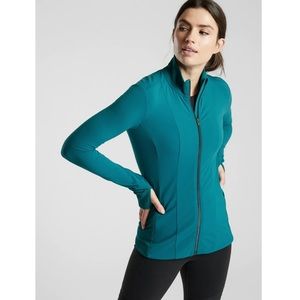 ATHLETA SHANTI JACKET - Deep Teal color Size M